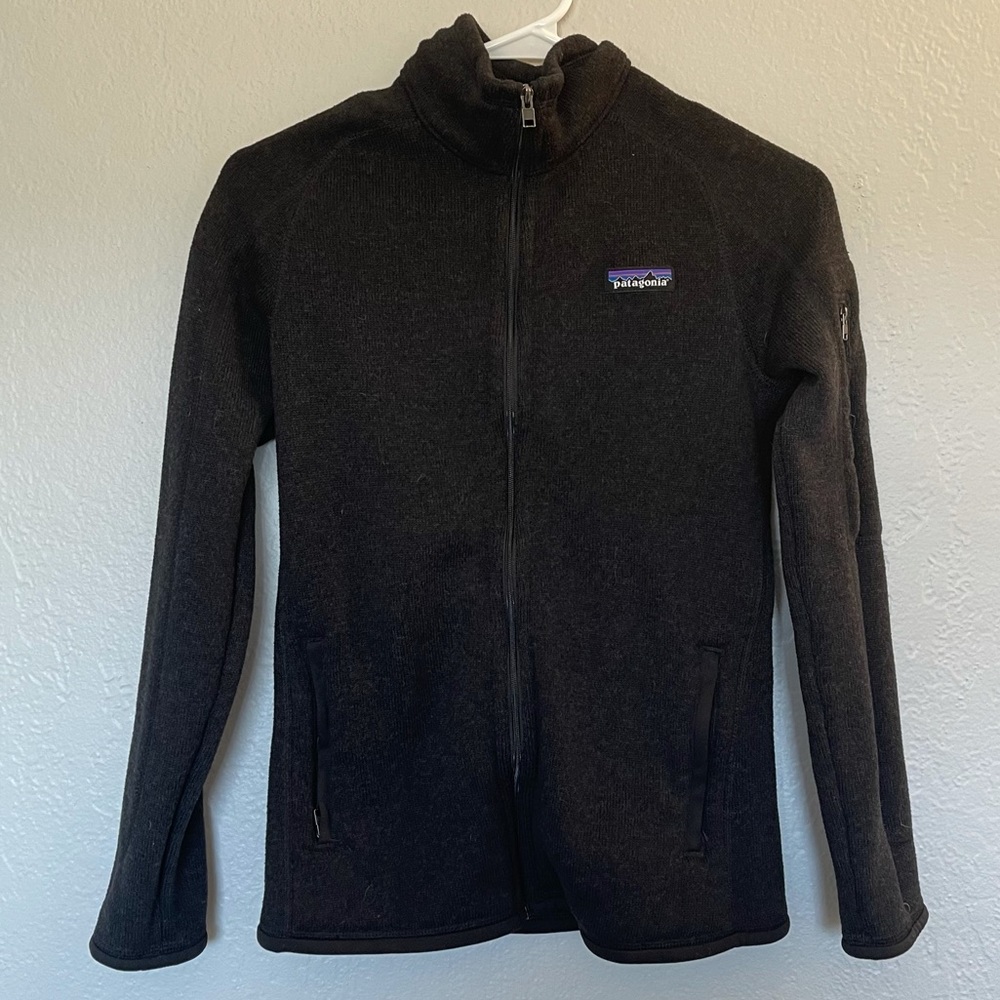 Gray Patagonia zip up